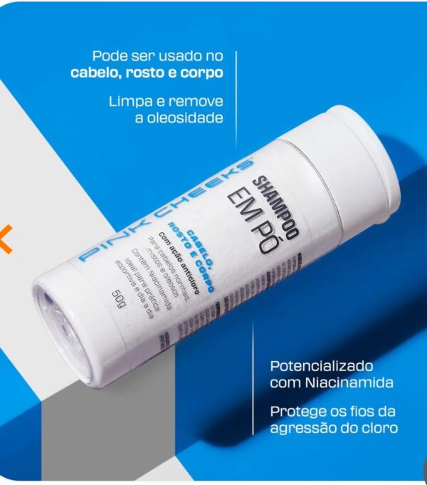 SHAMPOO EM PÓ da PINK CHEEKS