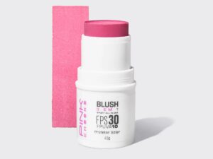Blush multifuncional (blush, batom e sombra)COR PINK BERRY