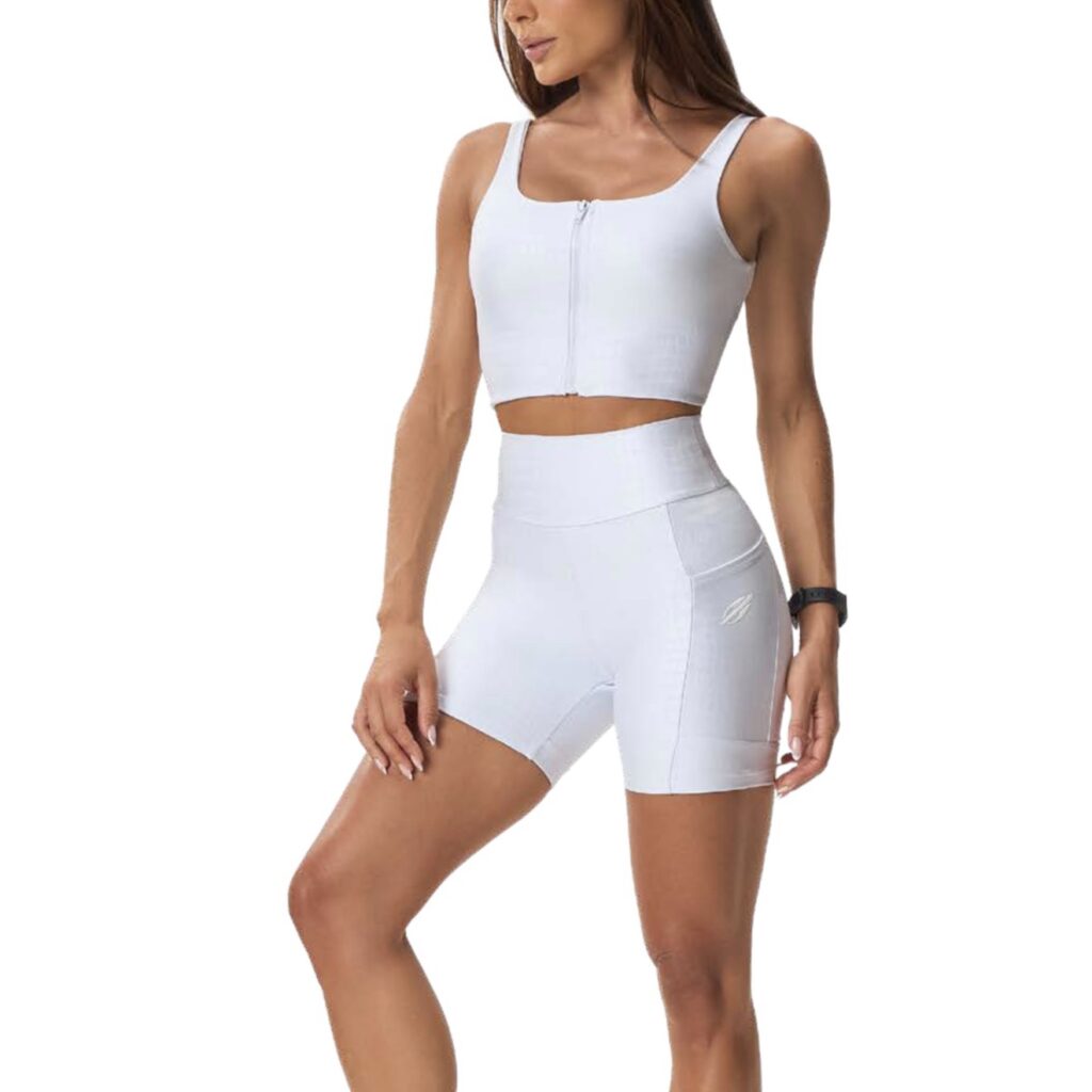 Short croco Mormaii branco
