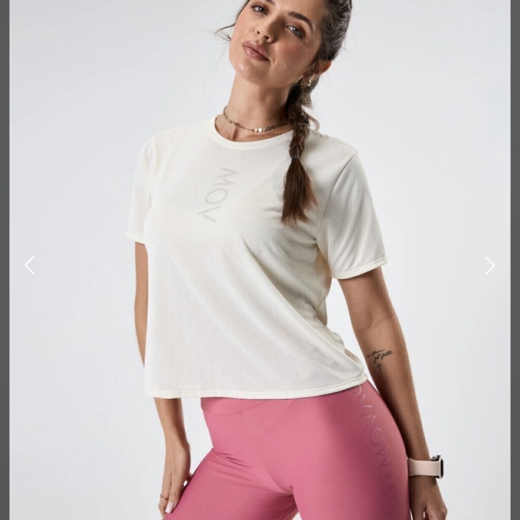 Blusa manga curta TAM P